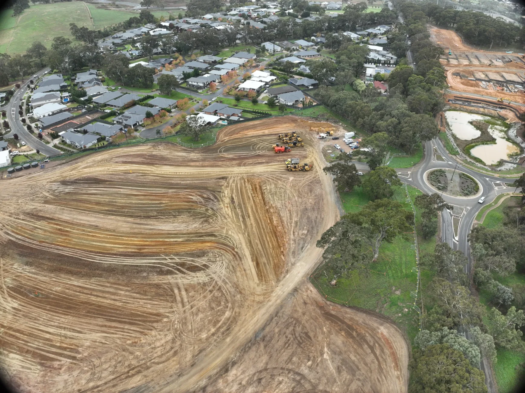 Stage One aerial construction photo 1, 20 April 2026