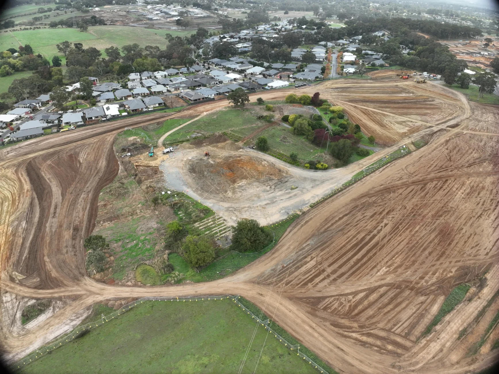Stage One aerial construction photo 7, 20 April 2026