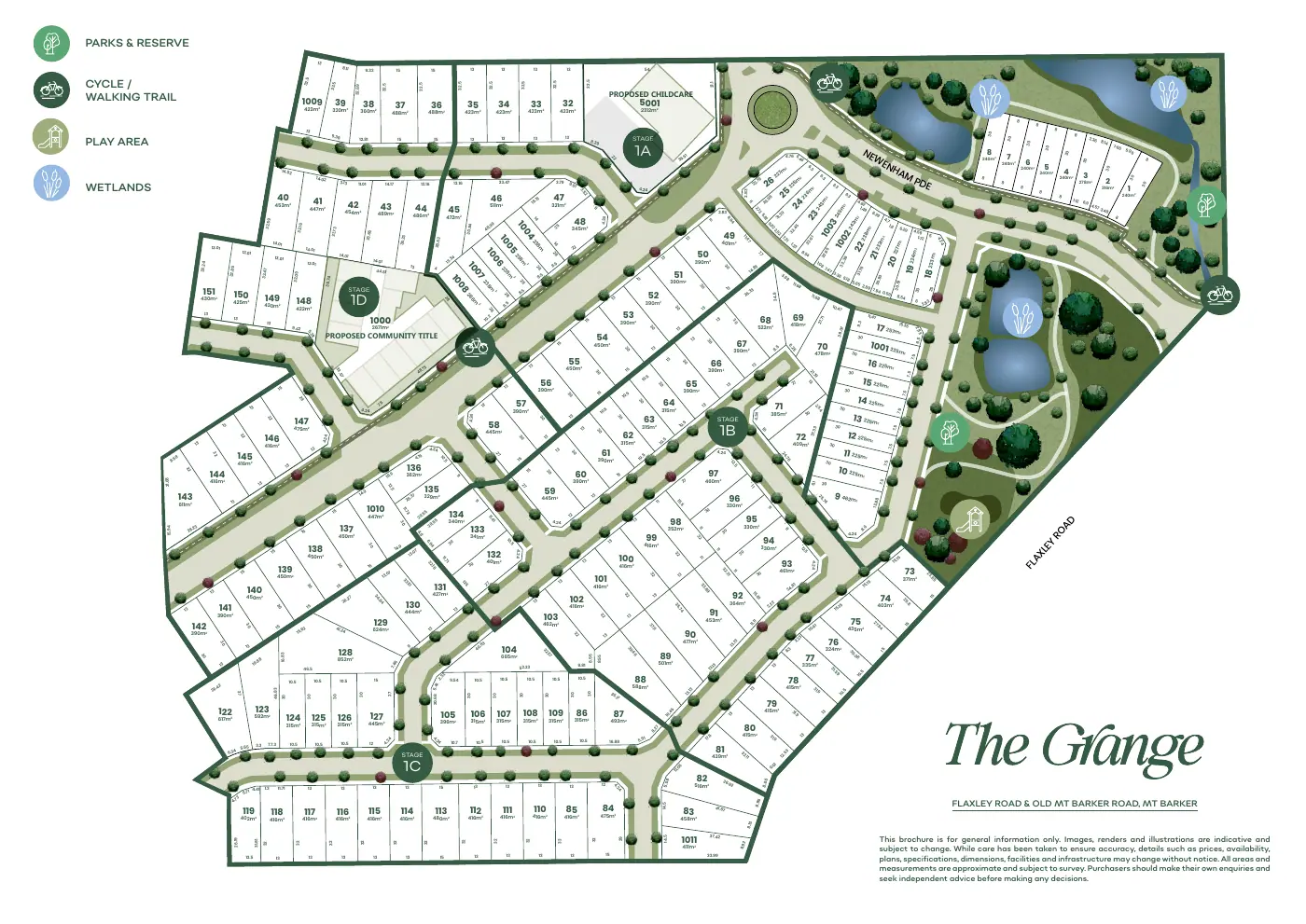 Stage 1 The Grange masterplan
